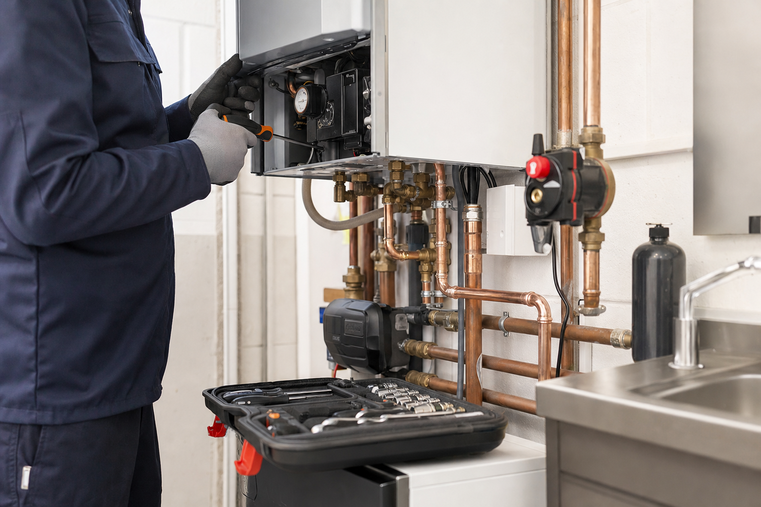 Commercial Plumbing and Gas in Lambeth service image